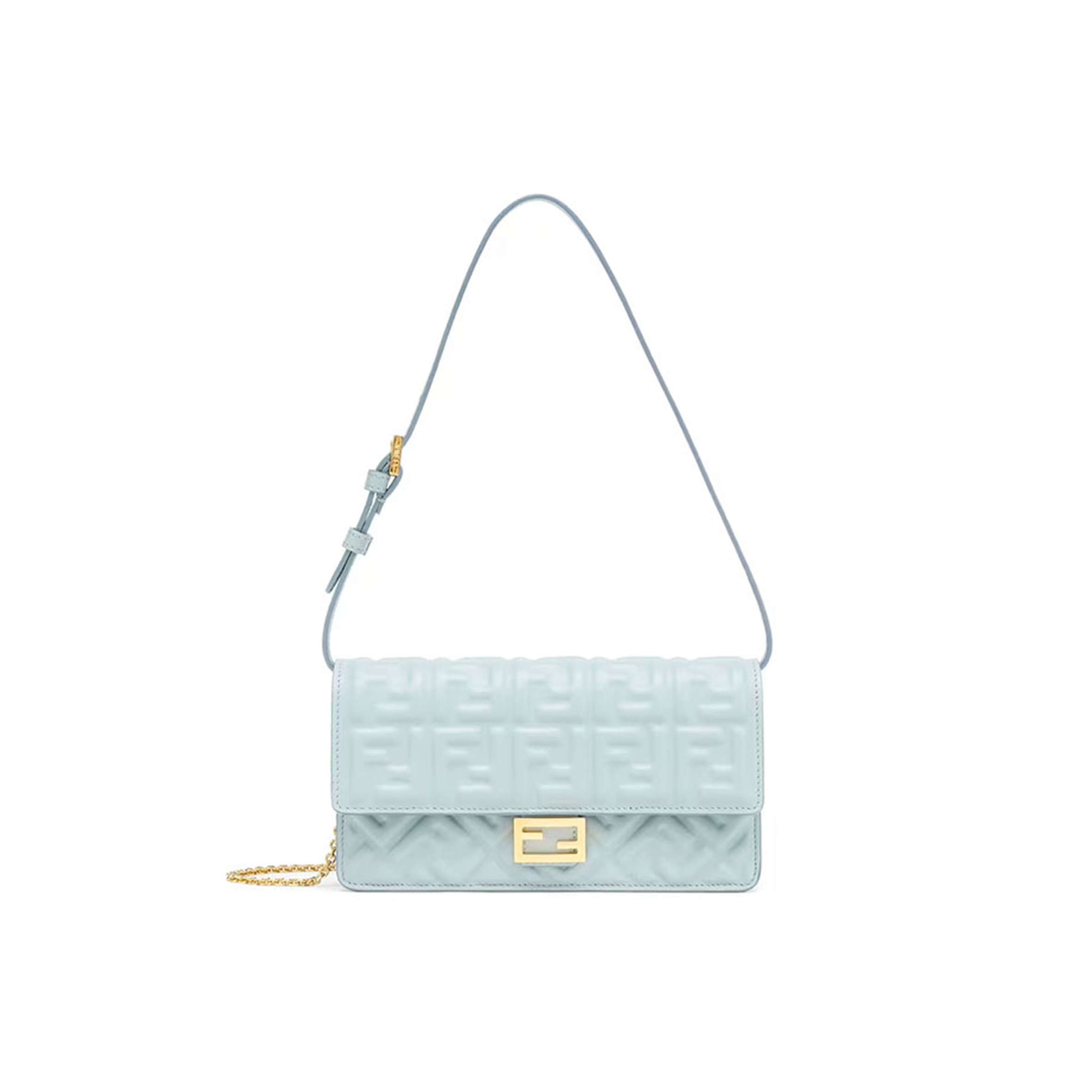 FENDI WALLET ON CHAIN BAGUETTE 8M0498AAJDF1NPU (21*11.5*5cm)